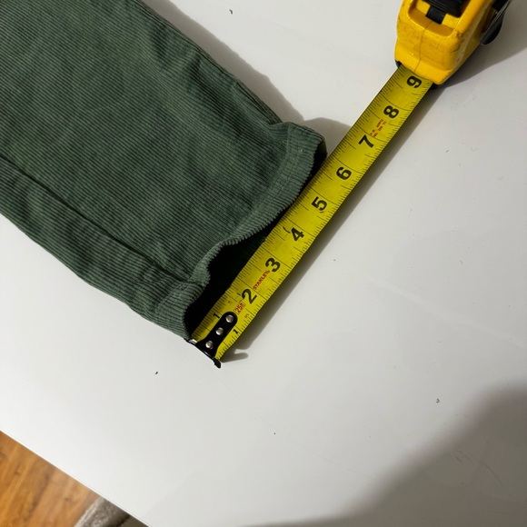 Passenger recycled, cotton, mint green corduroy cottagecore overalls - Picture 6 of 8